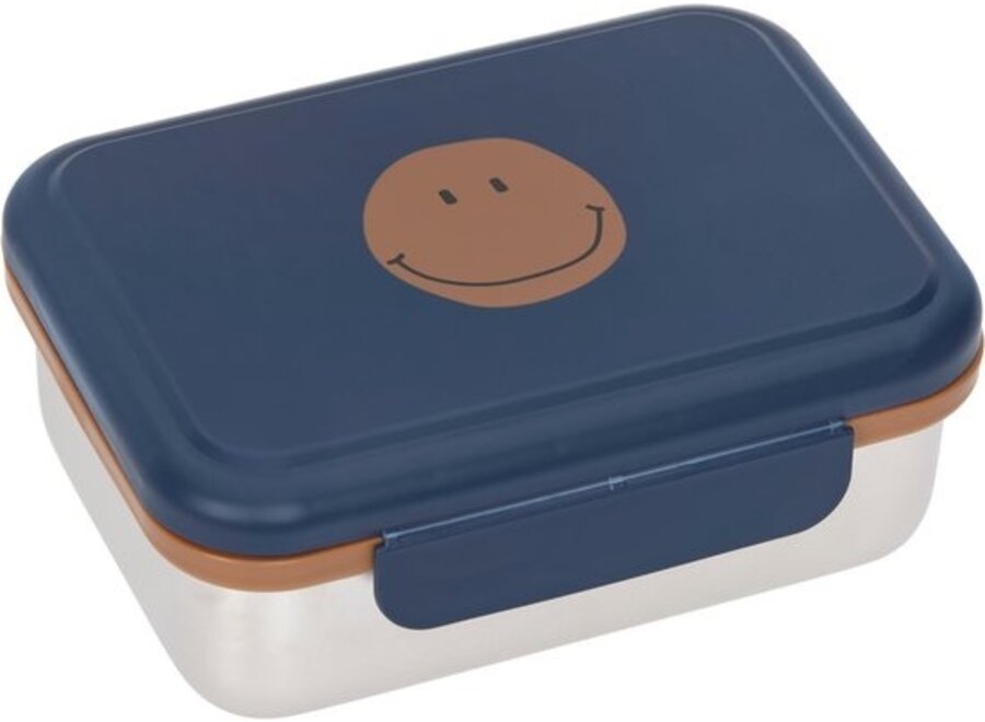 Bento Lunchbox Little Gang Smile - Navy