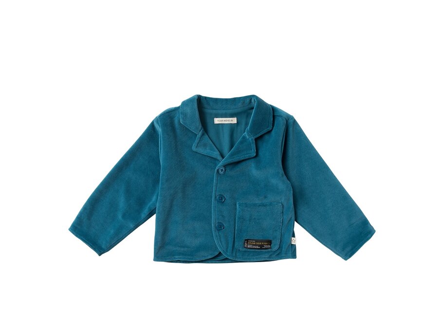 Jongens Blazer Velvet