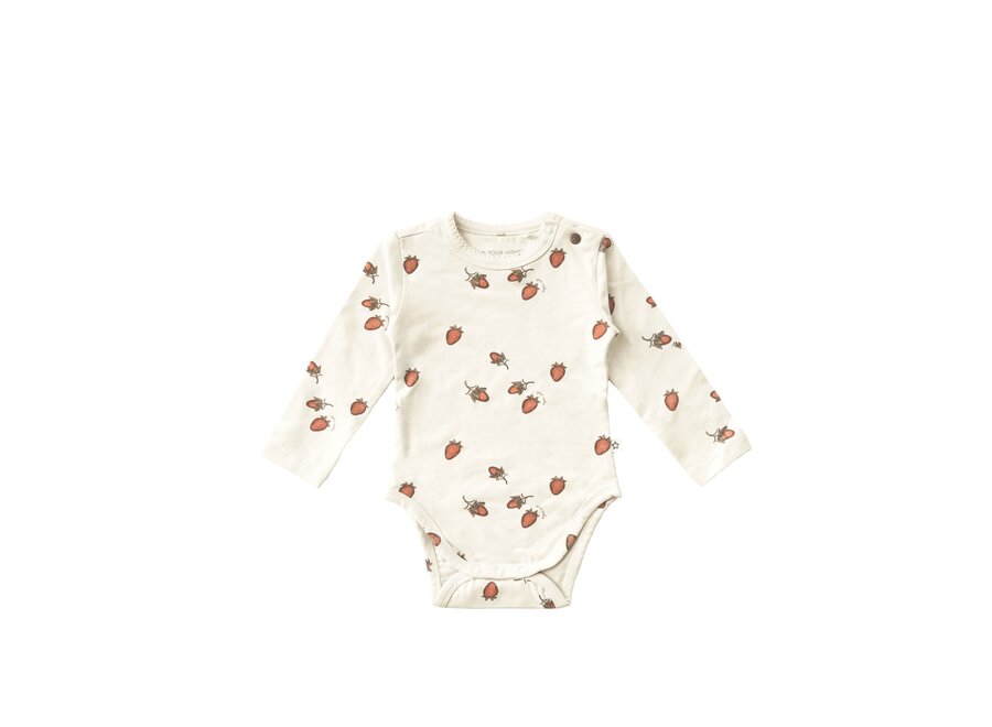 Baby Meisjes Romper Strawberry