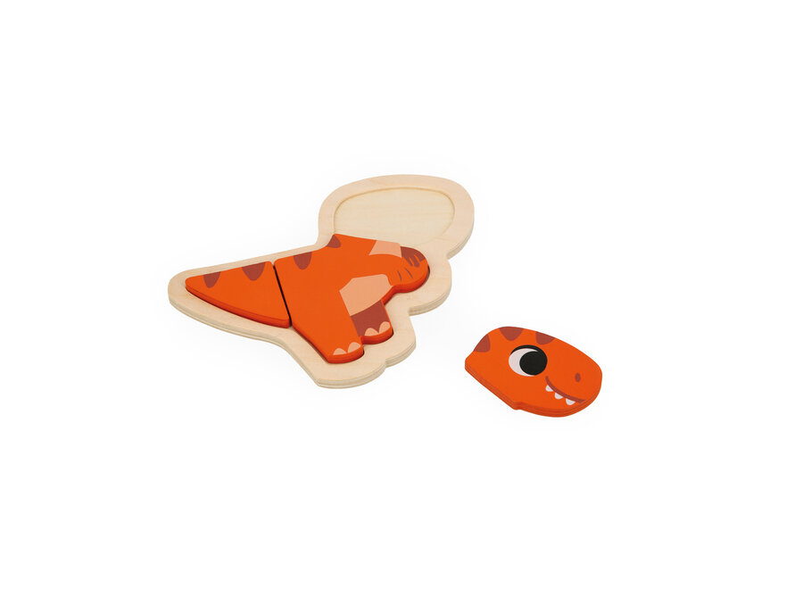 Dino - Puzzelset 4 moeilijkheden