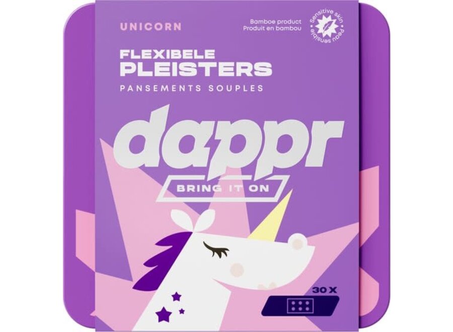 Dappr Bamboe Pleisters Unicorn