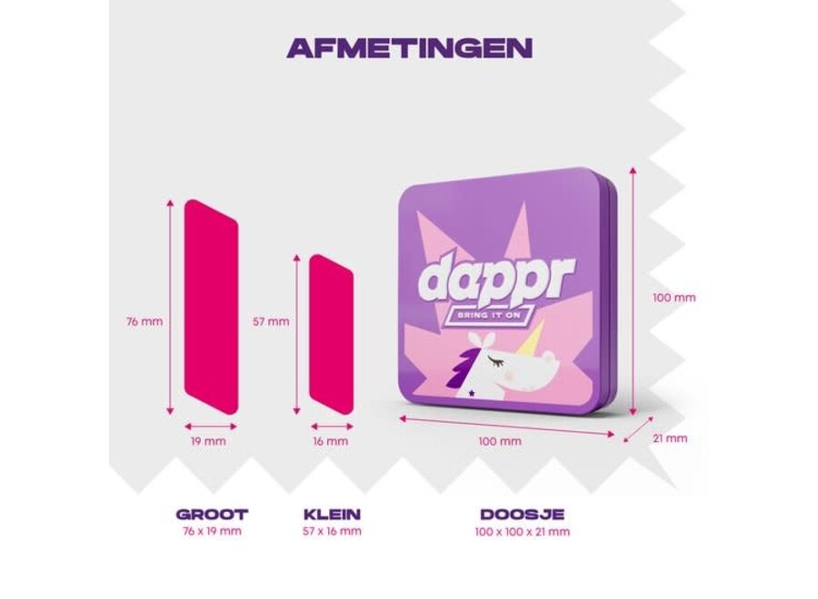 Dappr Bamboe Pleisters Unicorn