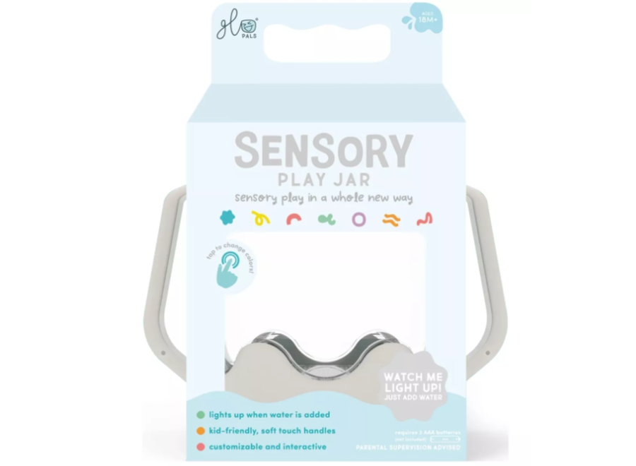 Sensory play cup - cloud grey
