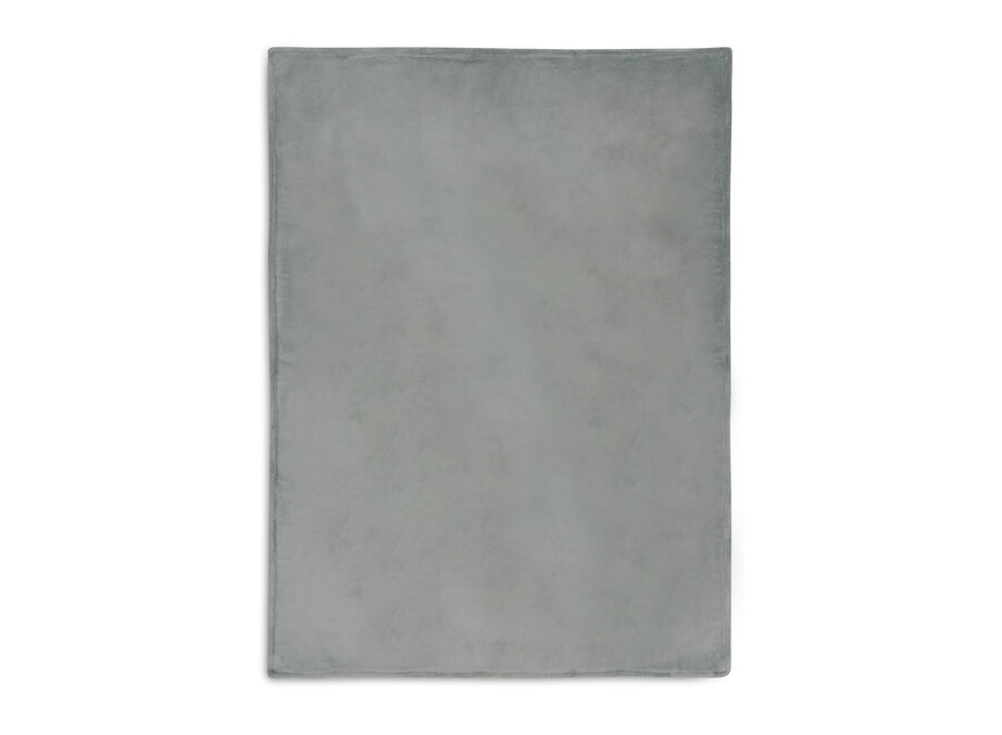 Deken ledikant 100x150cm cosy knit Sea Green / Velvet