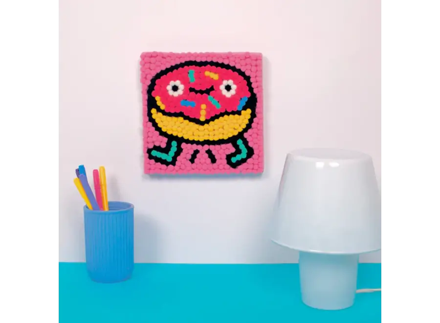 Pom Pom Art - Donut
