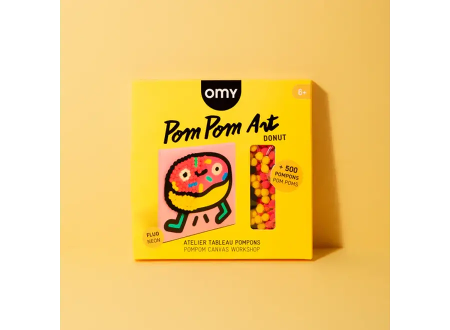Pom Pom Art - Donut