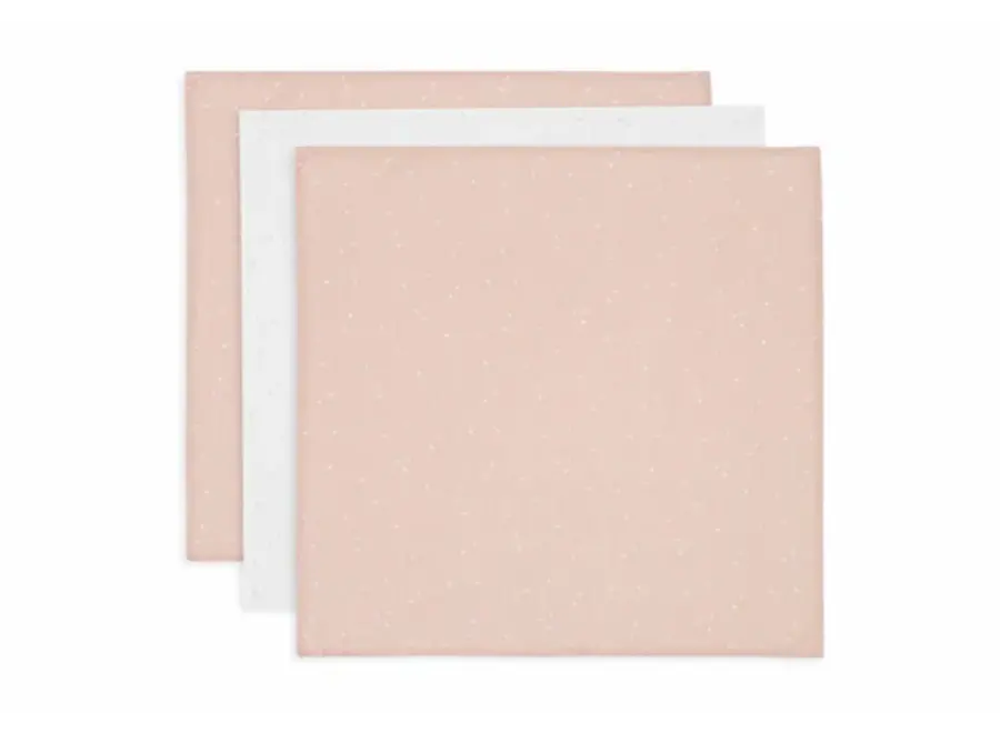 Hydrofiele Doek Small 70x70cm Twinkling Rose (3pack)