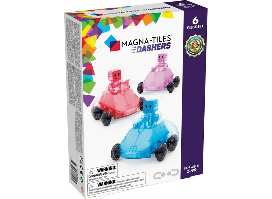 Magna-Tiles Dashers 6 stuks
