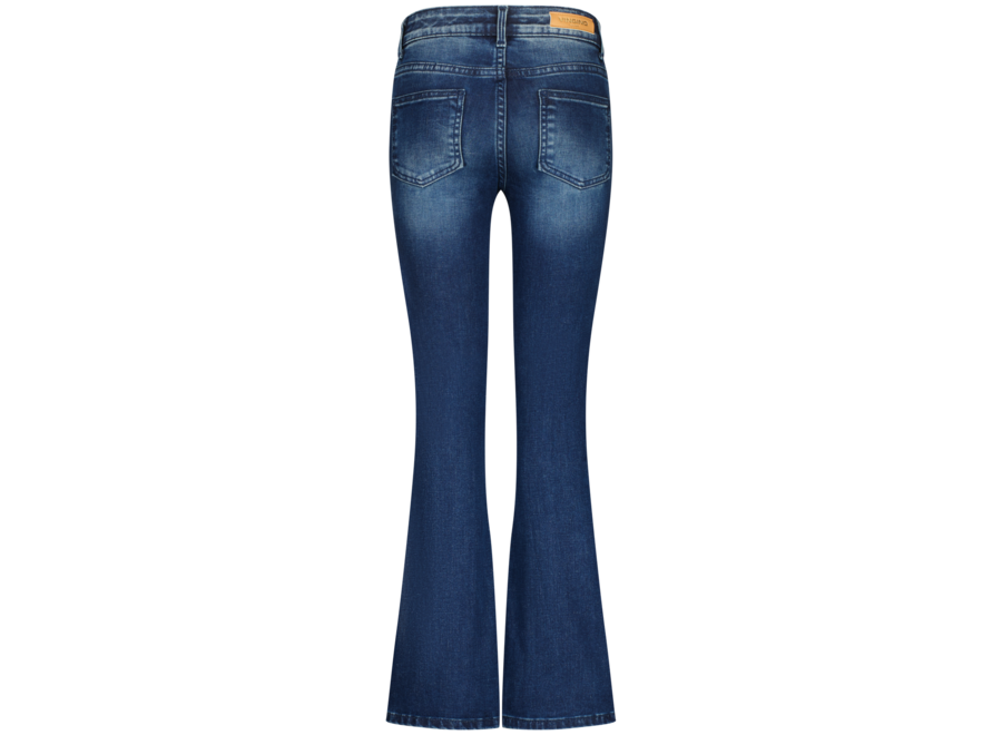 Meisjes Jeans Britte Split Flare H Waist