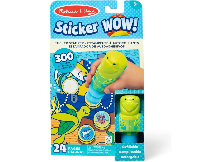 Sticker Wow Activity Pad Set - Turtle