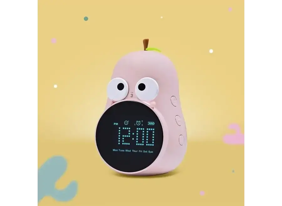 Alarm Clock - Pear - Pink