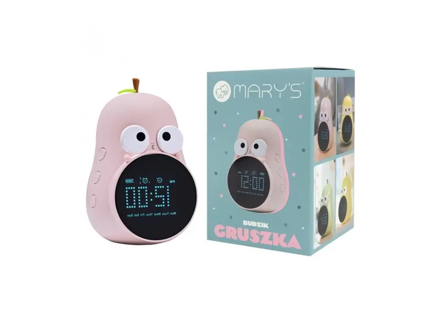 Alarm Clock - Pear - Pink