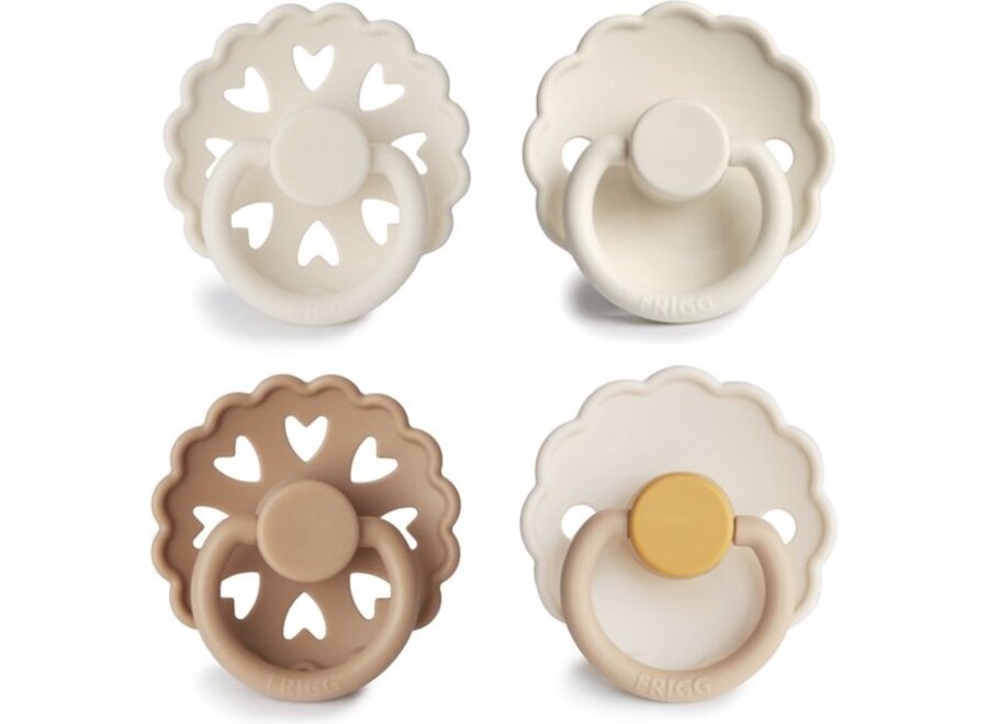 4-pack Spenen Latex T1 - Snowflake Dream