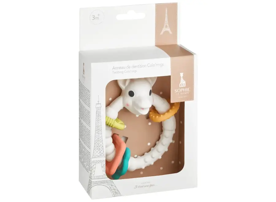 Sophie de Giraf Colo'rings in Witte geschenkdoos