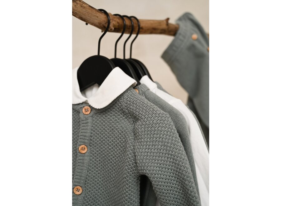 Baby Cardigan Noos Stone Green