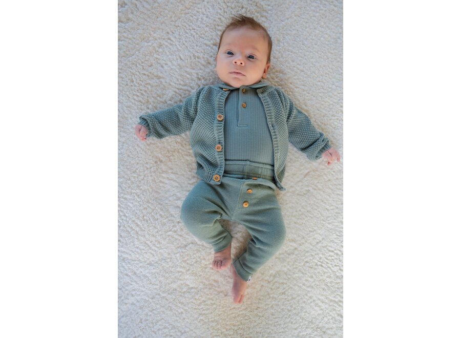 Baby Trousers Noos Stone Green