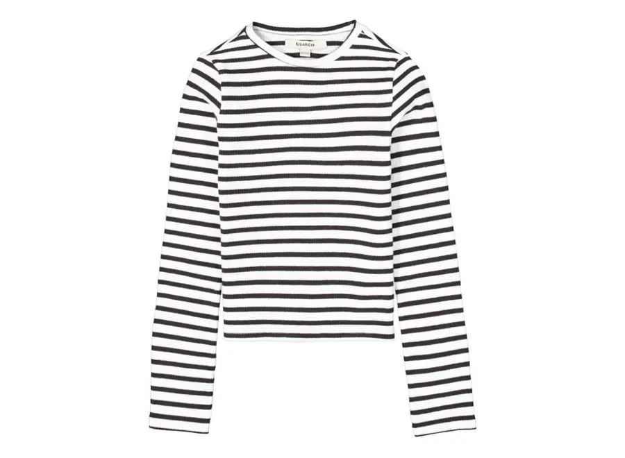 Meisjes Longsleeve Streep - A52610