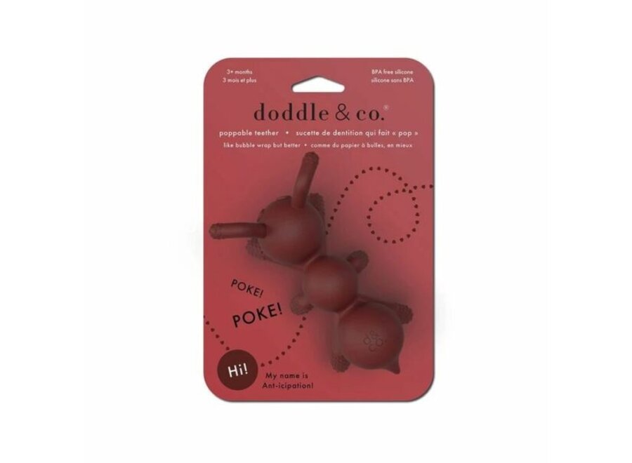 Poppable Teether - Ant- icipation
