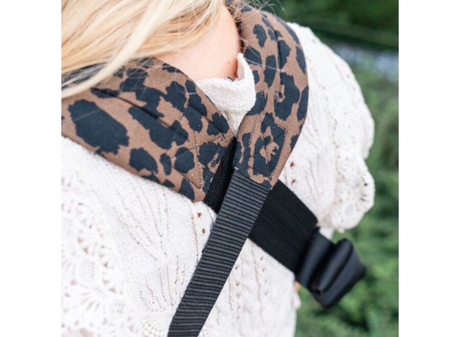 Click carrier classic pro - brown leopard