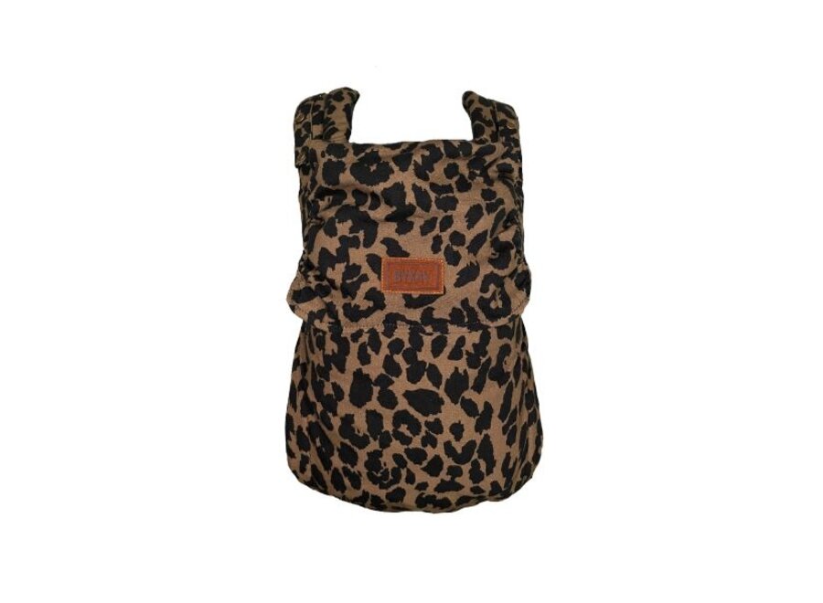Click carrier classic pro - brown leopard