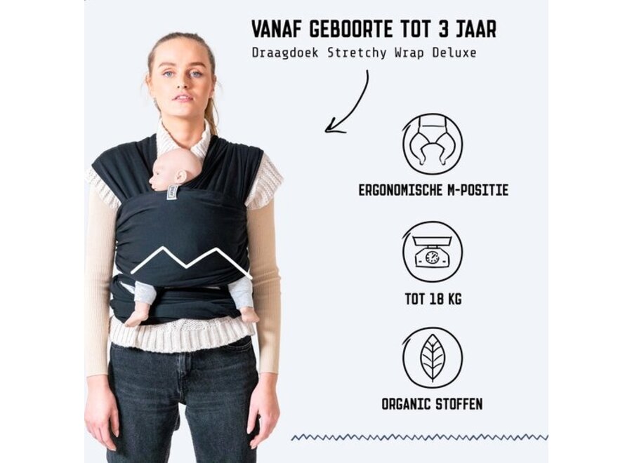 Stretchy Wrap Deluxe - Black