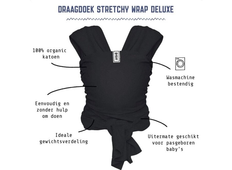 Stretchy Wrap Deluxe - Black