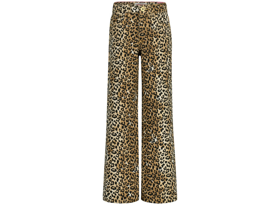 Meisjes Broek Cassie Leopard