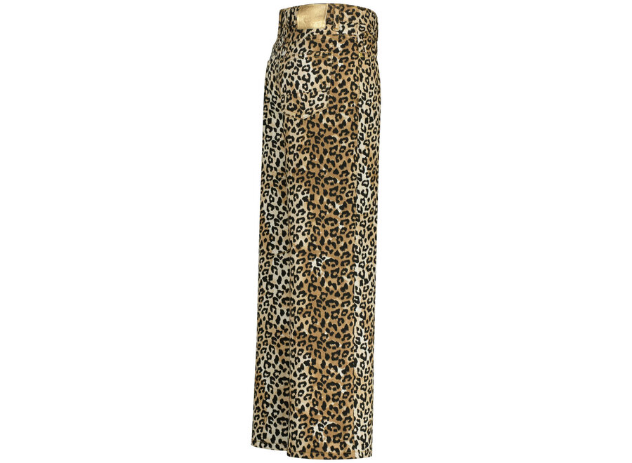 Meisjes Broek Cassie Leopard