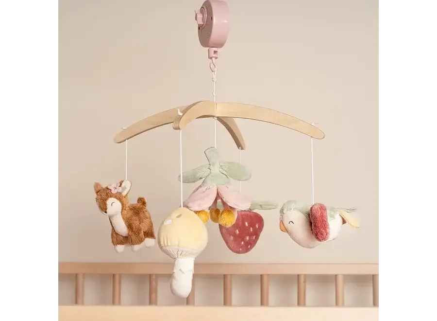 Houten muziekmobiel - Fairy Garden FSC