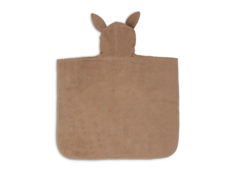 Badponcho Badstof Biscuit one size