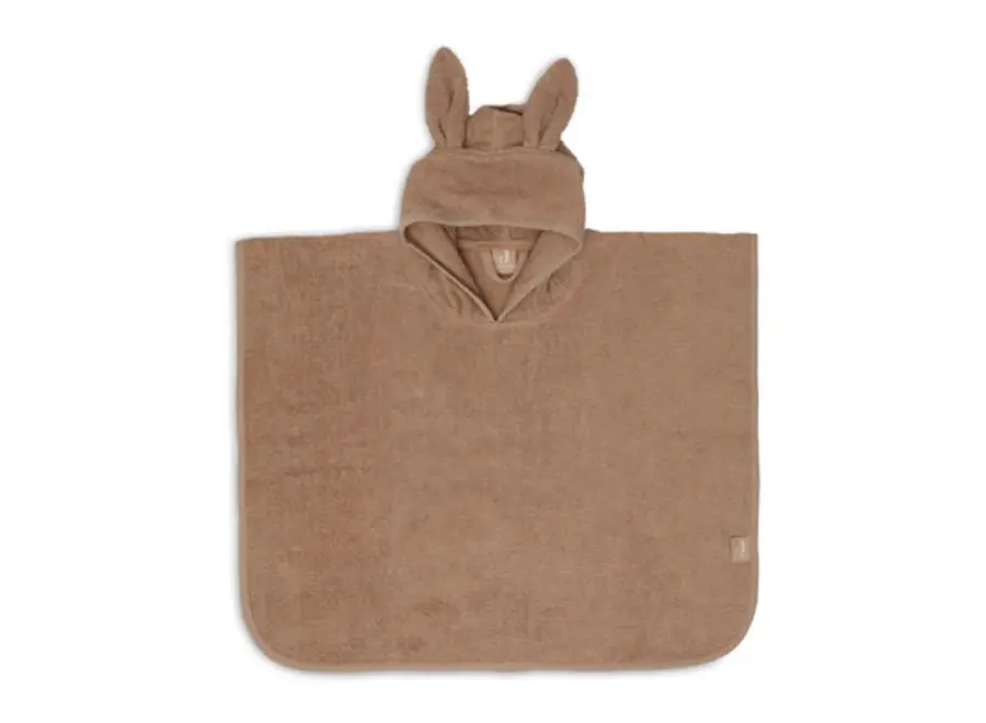 Badponcho Badstof Biscuit one size