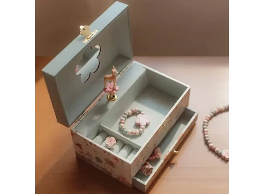 Juwelendoosje met muziek - Fairy Garden