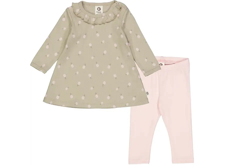 Baby Meisjes Pineapple Jurk set