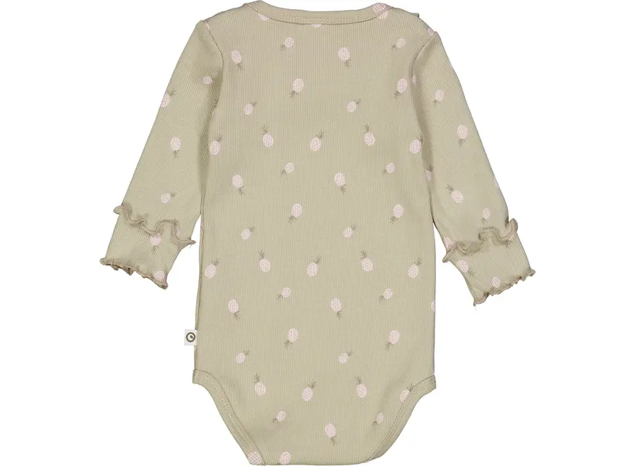 Baby Meisjes Pineapple Romper LS