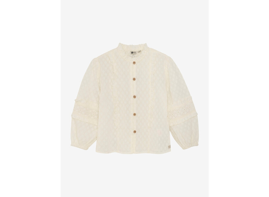 Daily Seven - Shirt Longsleeve Ruffle