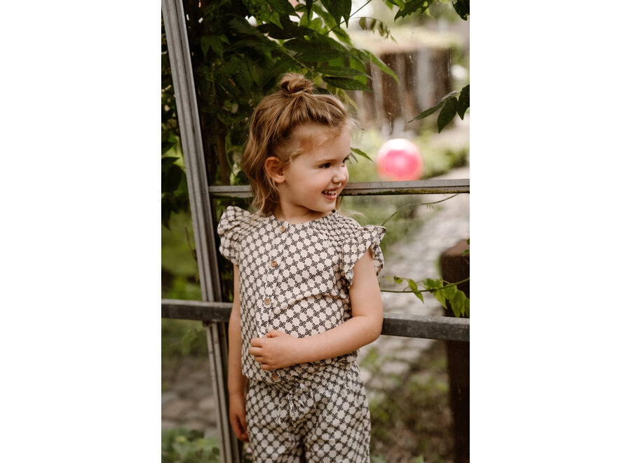 Daily Seven - Wide Pants Allover Print