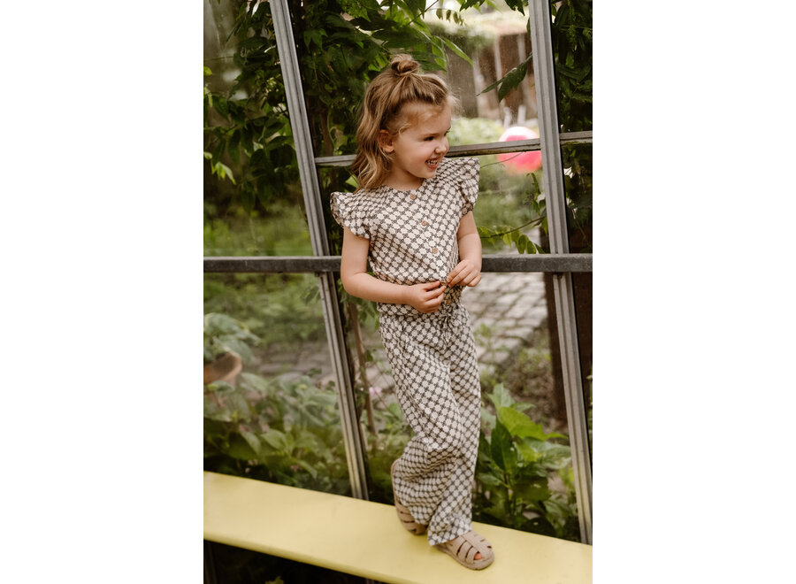 Daily Seven - Wide Pants Allover Print