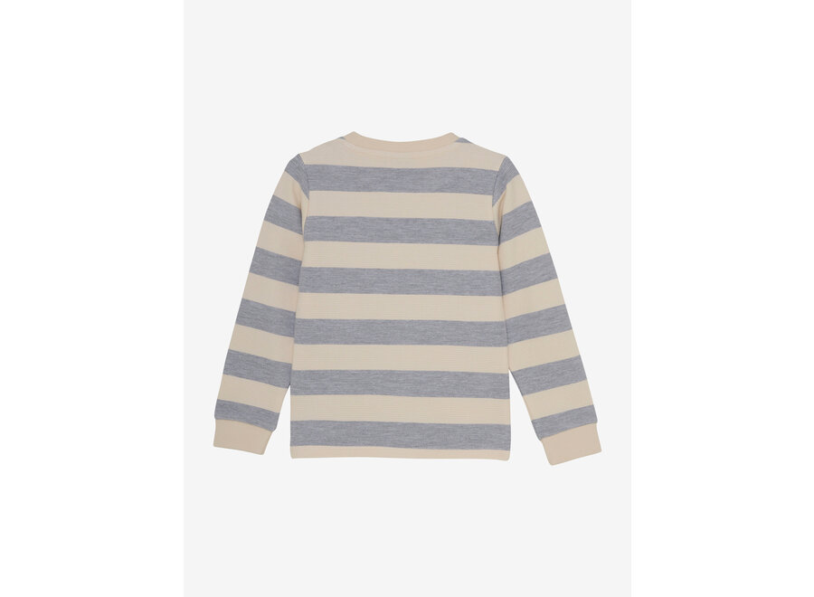 Daily Seven - T-shirt LS Big Stripe