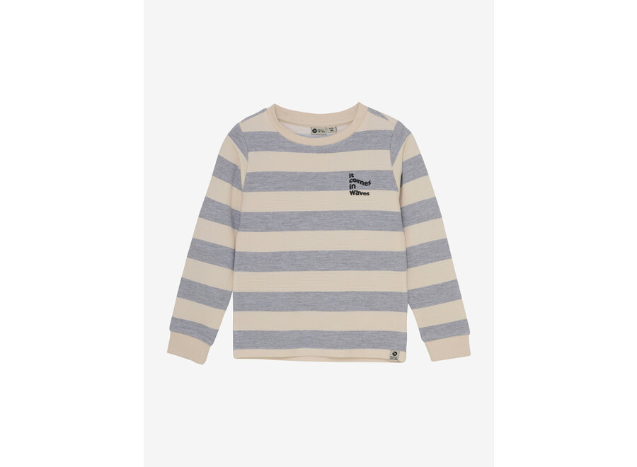 Daily Seven - T-shirt LS Big Stripe