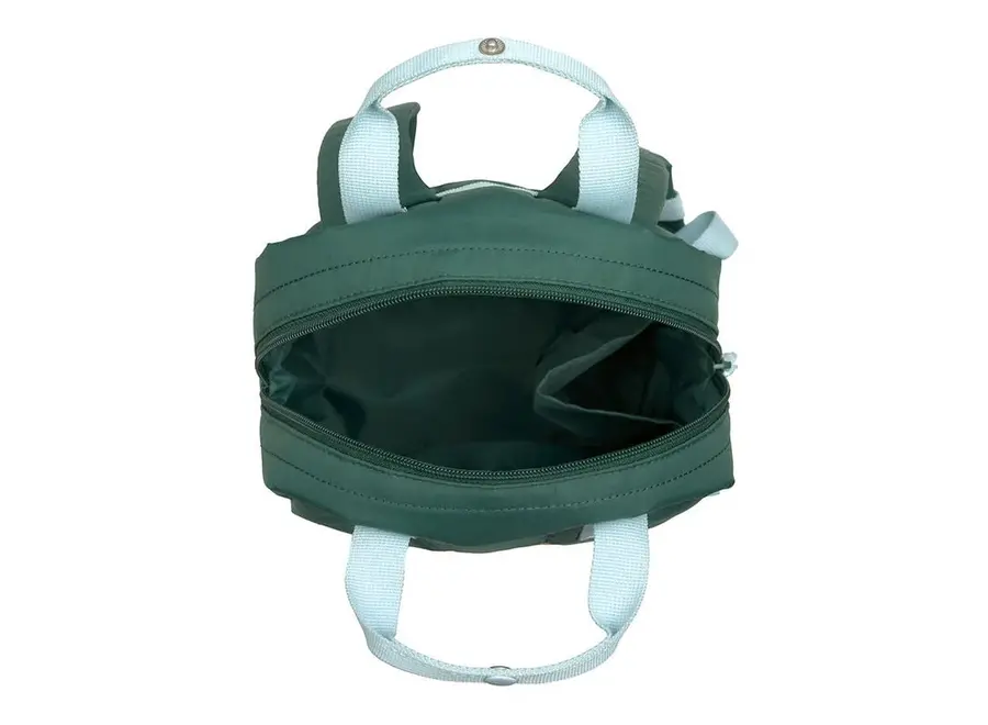 Mini Square Backpack Little Gang - Lemon Dark Green
