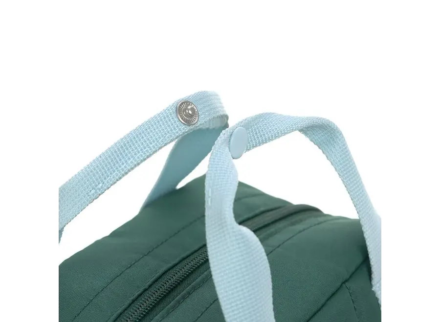 Mini Square Backpack Little Gang - Lemon Dark Green