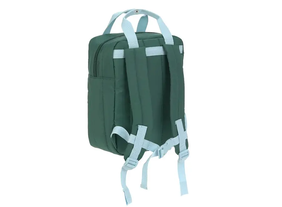 Mini Square Backpack Little Gang - Lemon Dark Green
