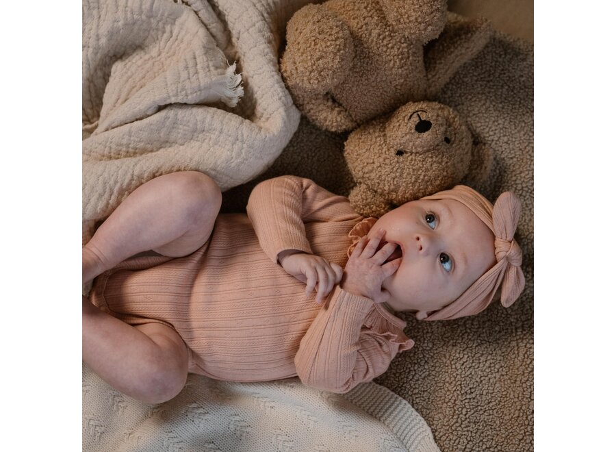 Meisjes Rompers 3-pack ls organic cotton