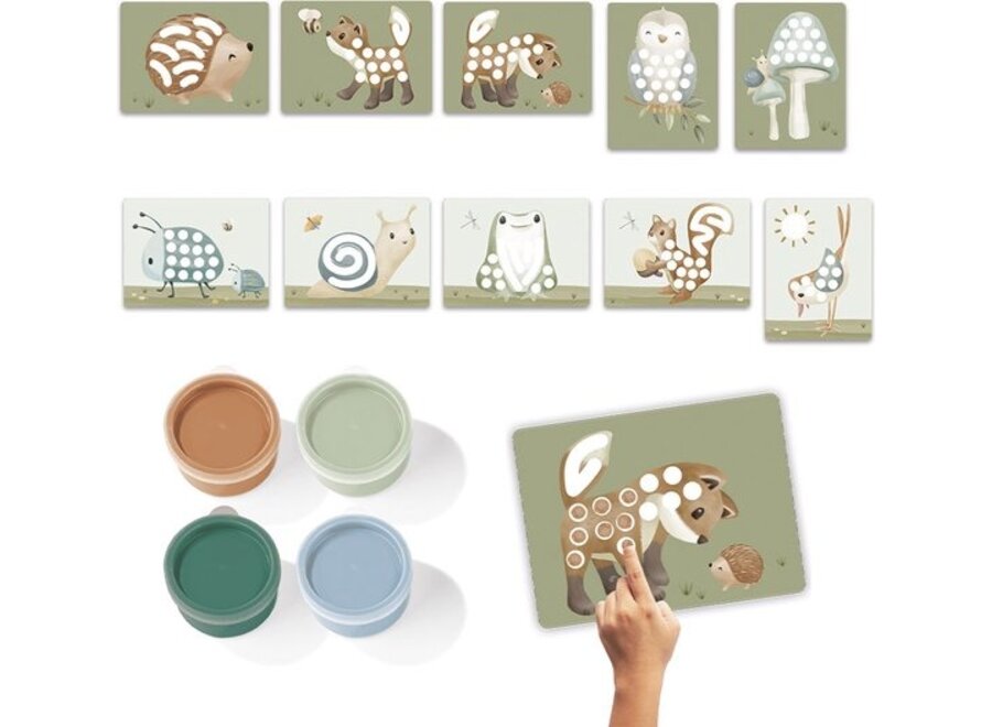 Finger Paint - Forest Friends