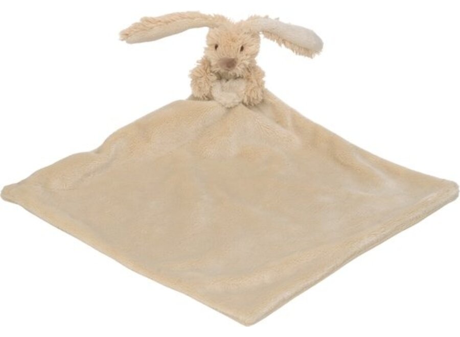 Mini Beige Rabbit with Blanket