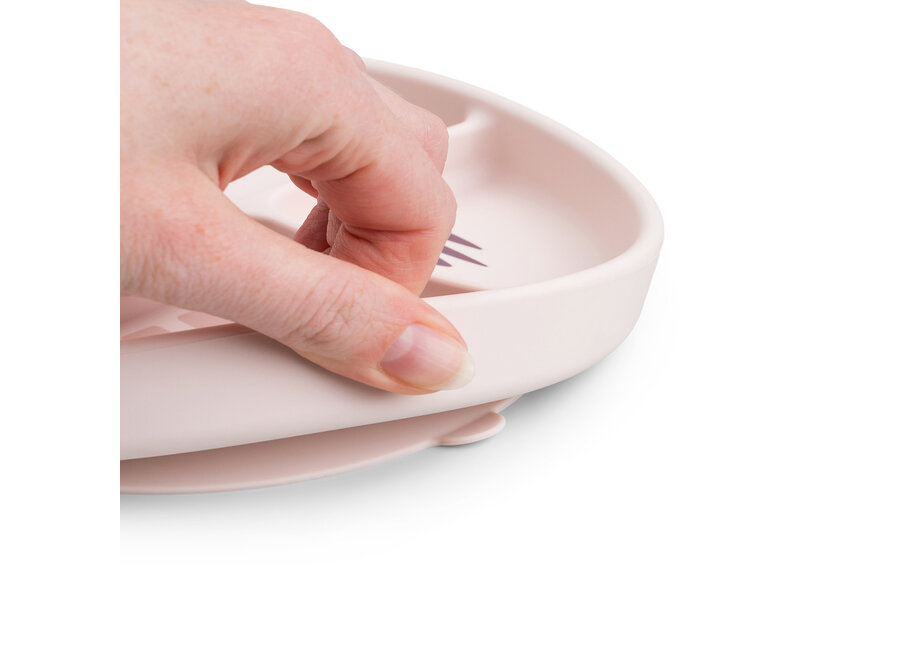 Stick&Stay Compartment Plate Playground Powder