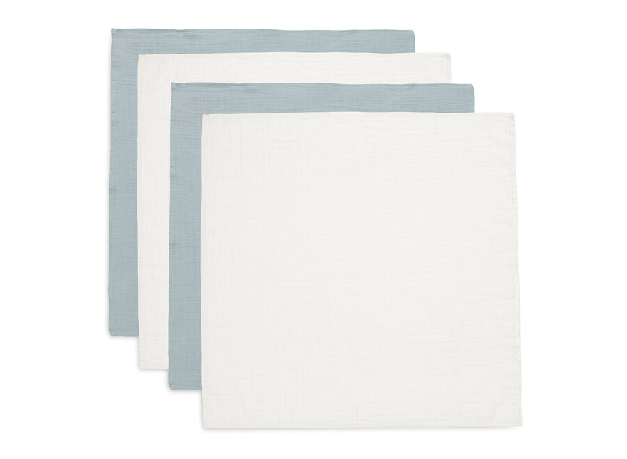 Hydrofiele doek 70x70cm Sea Green/Ivory