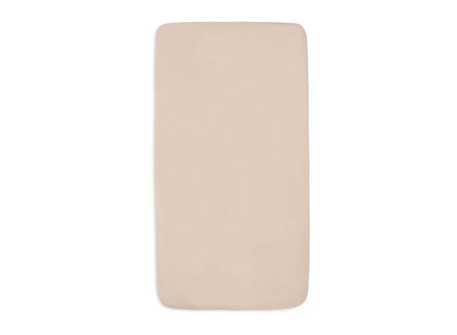 Hoeslaken Jersey 60x120cm Wild Rose/Biscuit