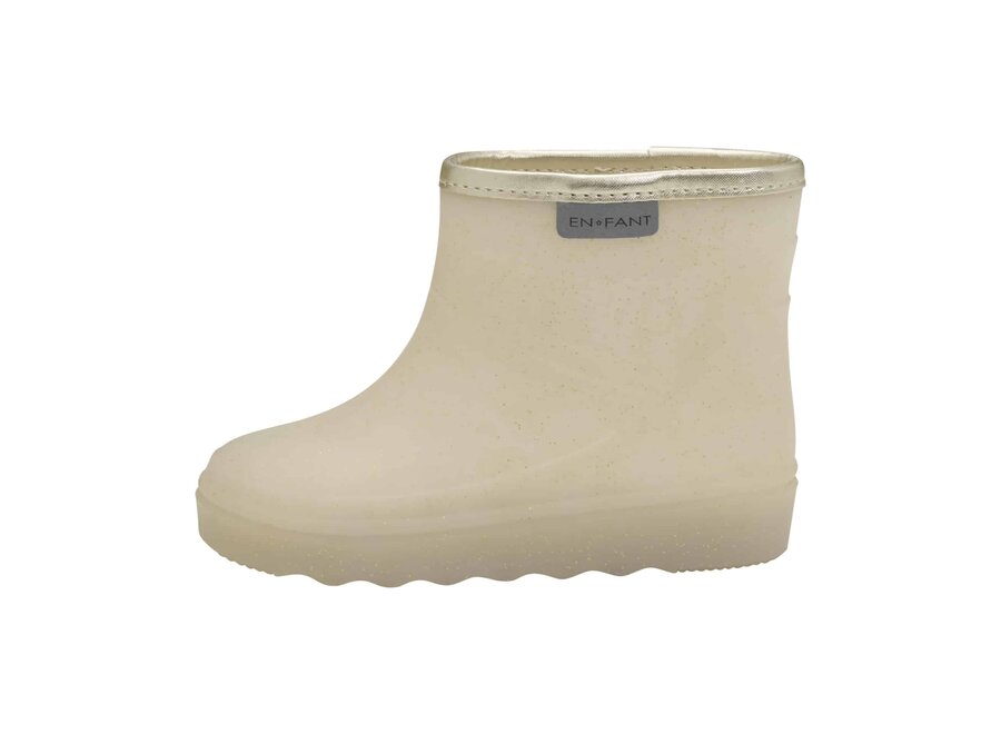 Rain Boots Short Glitter French Oak