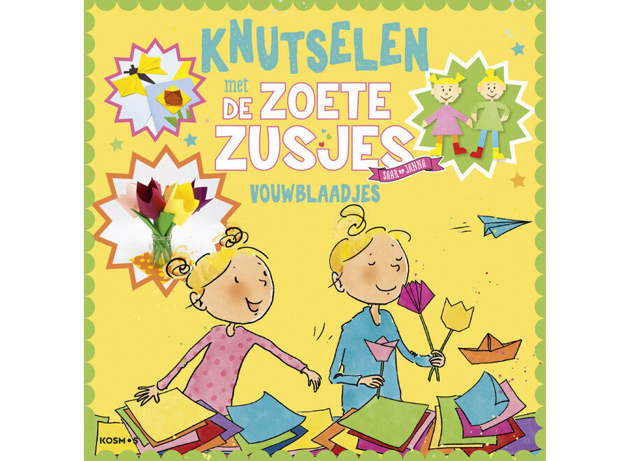 Knutselen met de zoete zusjes - Vouwblaadjes